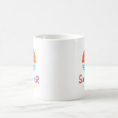 Sonne und Meer Kaffeetasse (Mittel)
