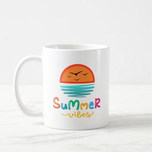 Sonne und Meer Kaffeetasse (Links)