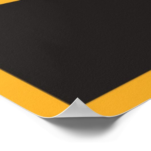 Sonne und Meer segeln Poster (Ecke)