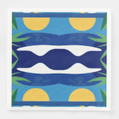 Sonne und Meer Serviette (Vorderseite)