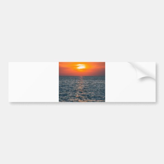 Sonne und Meer und Sonne Autoaufkleber (Vorne)