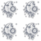 Sonne und Mond Aufkleber (Vorderseite)