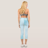 Sonne und Mond Capri Leggings (Rückseite)