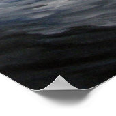 "Sonne und Mond" drucken Poster (Ecke)