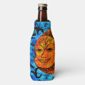 Sonne und Mond Flasche und Dose Cooler Flaschenkühler (Flaschenvorderseite)