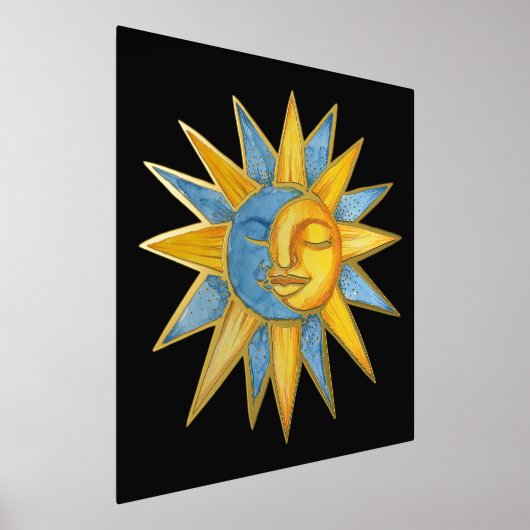 Sonne und Mond Foliendrucke (Ablage )