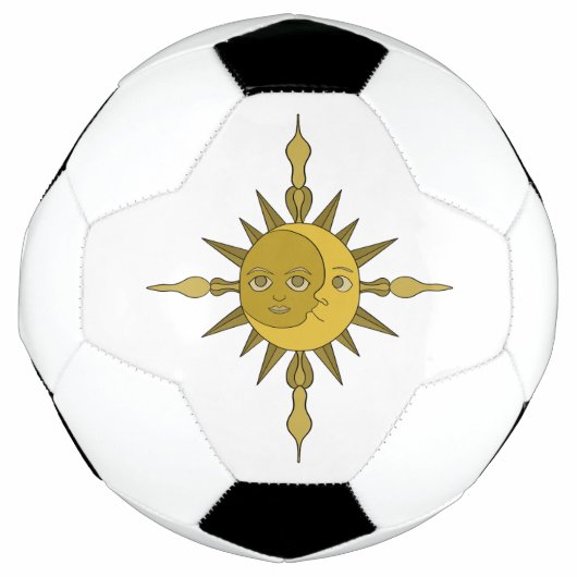 Sonne und Mond Fußball (Vorderseite)