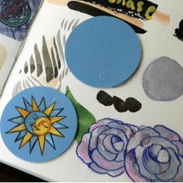 Sonne und Mond Geschenkanhänger