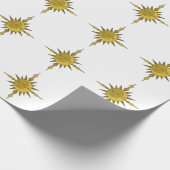 Sonne und Mond Geschenkpapier (Ecke)