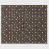 Sonne und Mond Geschenkpapier (Flach)