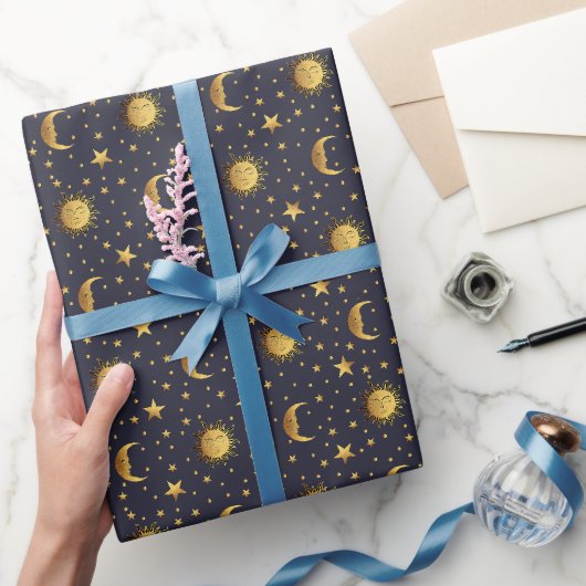 Sonne und Mond Geschenkpapier (Schenken)