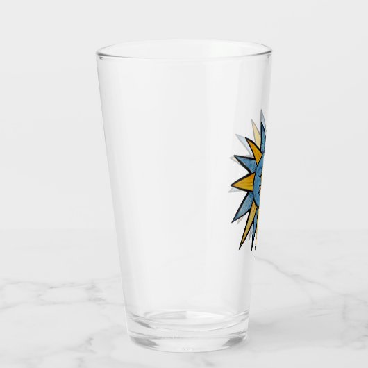 Sonne und Mond Glas (Rechts)