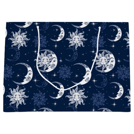 Sonne und Mond Große Geschenktüte (Vorderseite)