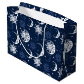 Sonne und Mond Große Geschenktüte (Rückseite Schrägansicht)