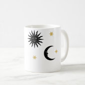 Sonne und Mond Himmels-Pack Kaffeetasse (VorderseiteRechts)
