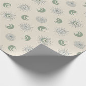 Sonne und Mond in Harmonie! Geschenkpapier (Ecke)