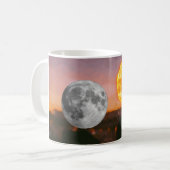 Sonne und Mond Kaffeetasse (Vorderseite Links)
