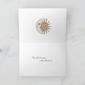 Sonne und Mond Karte (Innenseite)