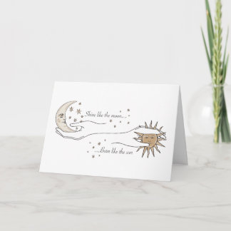 Sonne und Mond Karte