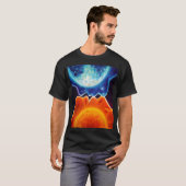 Sonne und Mond küssen T-Shirt (Vorne ganz)