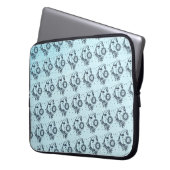 Sonne und Mond Laptopschutzhülle (Vorderseite Links)