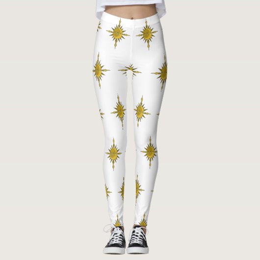 Sonne und Mond Leggings (Vorderseite)