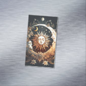 Sonne und Mond Magnetische Visitenkarte (Beispiel)
