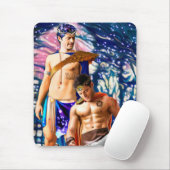 Sonne und Mond Mousepad (Mit Mouse)