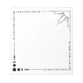 Sonne und Mond Notizblock (Vorderseite)