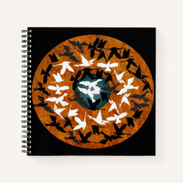 Sonne und Mond Notizblock