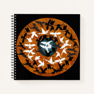 Sonne und Mond Notizblock