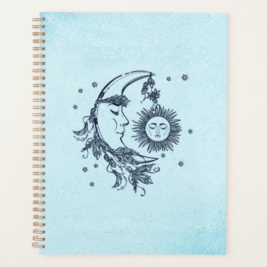 Sonne und Mond Planer (Vorderseite)