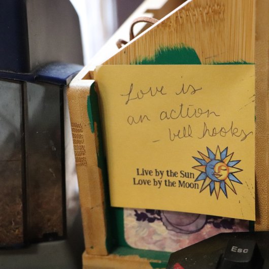 Sonne und Mond Post-it Klebezettel