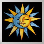Sonne und Mond Poster (Vorne)