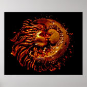 Sonne und Mond Poster (Vorne)