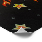 Sonne und Mond Poster (Ecke)