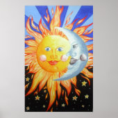 Sonne und Mond Poster (Vorne)