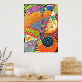 Sonne und Mond Poster (Küche)