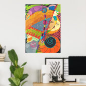 Sonne und Mond Poster (Heimbüro)