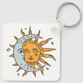 Sonne und Mond Schlüsselanhänger (Rückseite)