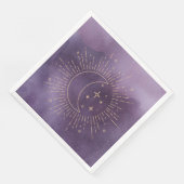 Sonne und Mond Serviette (Ecke)