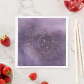 Sonne und Mond Serviette (Beispiel)