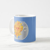 Sonne und Mond Sommersonne Kaffeetasse (Vorderseite Links)