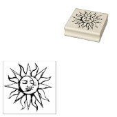 Sonne und Mond Sonnenschein MoonChild Gummistempel (Stempel)