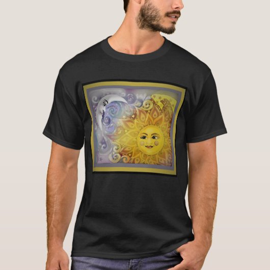 Sonne und Mond T-Shirt (Vorderseite)