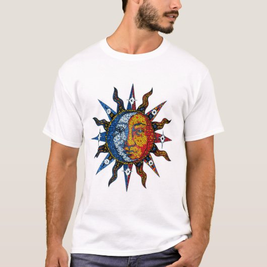 Sonne und Mond T-Shirt (Vorderseite)