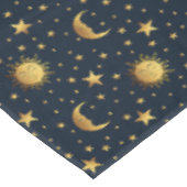 Sonne und Mond Tischdecke (Schrägansicht)