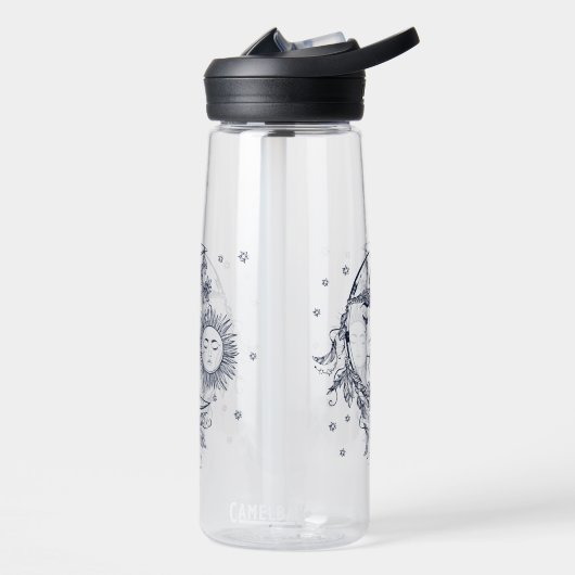 Sonne und Mond Trinkflasche (Links)