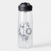 Sonne und Mond Trinkflasche (Vorne)