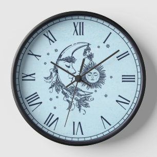 Sonne und Mond Uhr